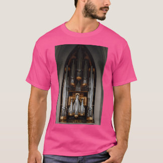 Camiseta Iglesia de la Música del Instrumento Orgánico Isla
