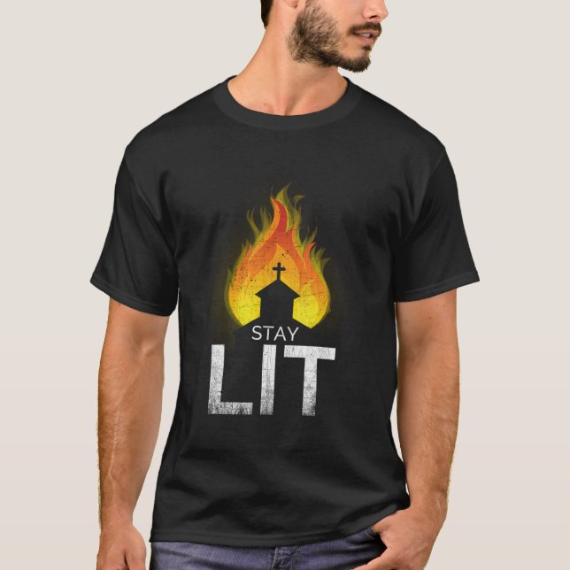 Camiseta Iglesia de la Quema de la Luz (Anverso)