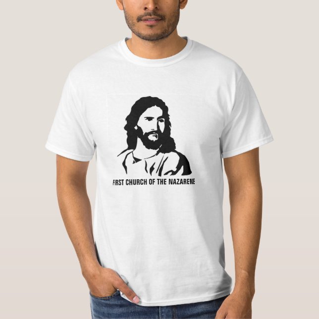 Camiseta Iglesia de la ropa del Nazarene (Anverso)