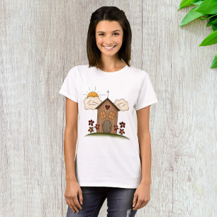 Camiseta Iglesia de madera