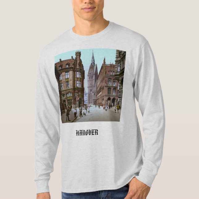 Camiseta Iglesia de mercado en Hanover (feat. 1900) (Anverso)