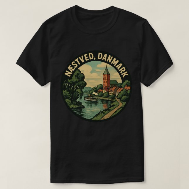 Camiseta Iglesia de Næstved Dinamarca (Diseño del anverso)