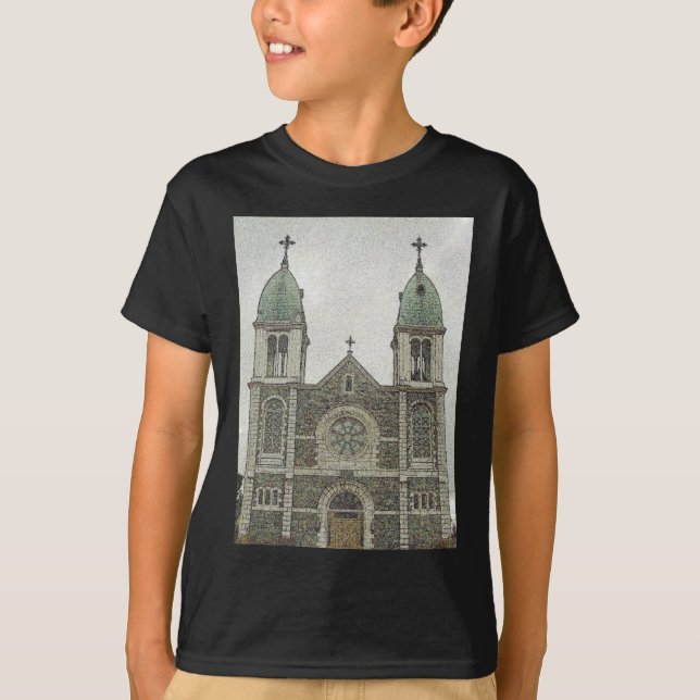 Camiseta Iglesia de piedra (Anverso)