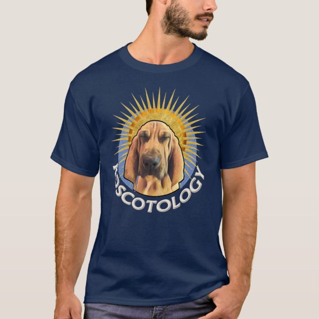 Camiseta Iglesia de Roscotology (logotipo de punta del (Anverso)