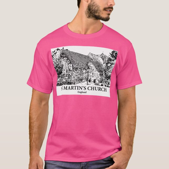 Camiseta Iglesia De San Martín - Inglaterra (Anverso)
