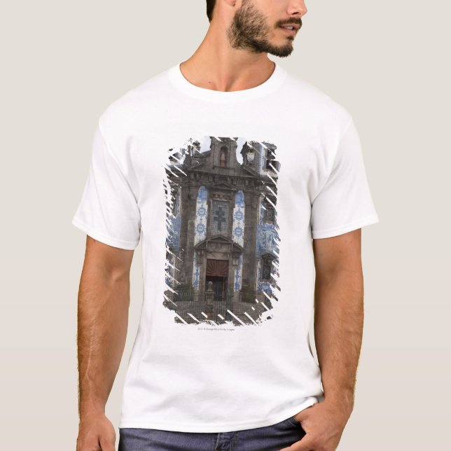 Camiseta Iglesia de Santo Ildenfonso con los paneles de la (Anverso)