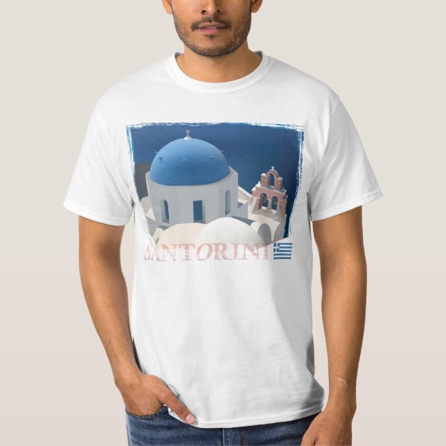 Camiseta Iglesia de Santorini (Anverso)