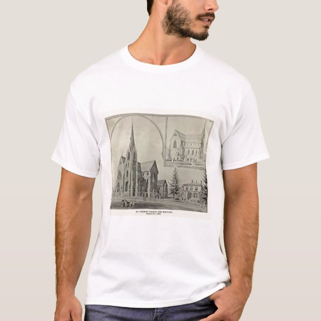 Camiseta Iglesia de St Francis, Naugatuck (Anverso)