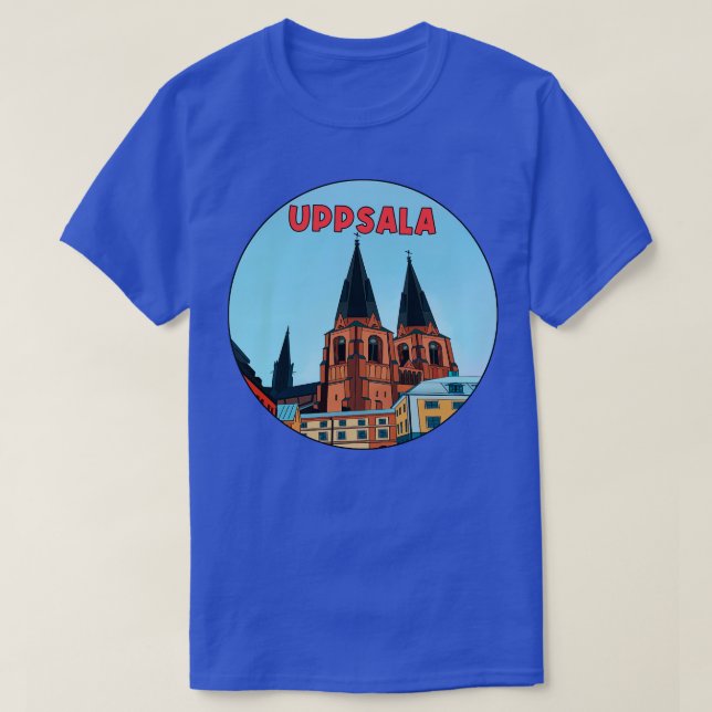 Camiseta Iglesia de Uppsala (Diseño del anverso)