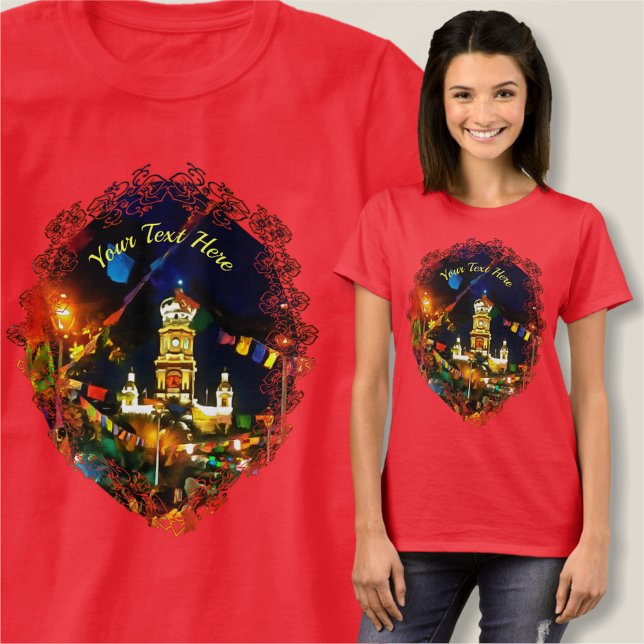 Camiseta Iglesia del Día de los Muertos Guadalupe PV-190130 (Subido por el creador)