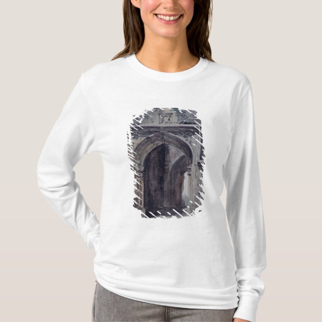 Camiseta Iglesia del este de John Constable el | Bergholt (Anverso)