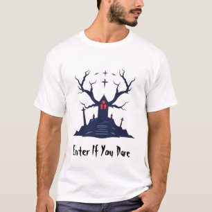 Camiseta Iglesia embrujada en la colina