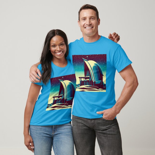 Camiseta Iglesia Futurista 1 de SF (Unisexo)