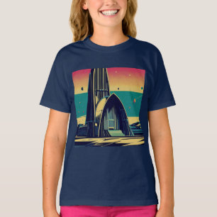 Camiseta Iglesia Futurista de SF 3