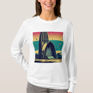 Camiseta Iglesia Futurista de SF 3