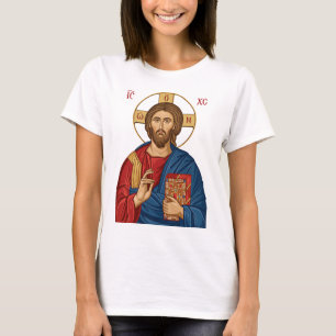 Camiseta Iglesia Ortodoxa de Europa del Este Lord Jesus Cri