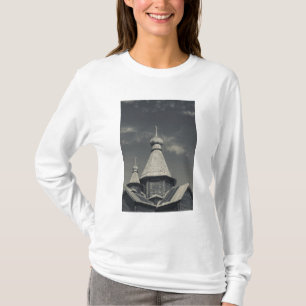 Camiseta Iglesia ortodoxa rusa de madera tradicional
