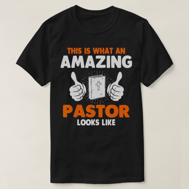 Camiseta Iglesia religiosa del Pastor de Hombres (Diseño del anverso)