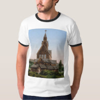 Iglesia Stave en Noruega (feat. 1900)
