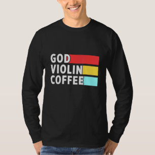 Camiseta Iglesia violinista cristiana venera a violinista 1