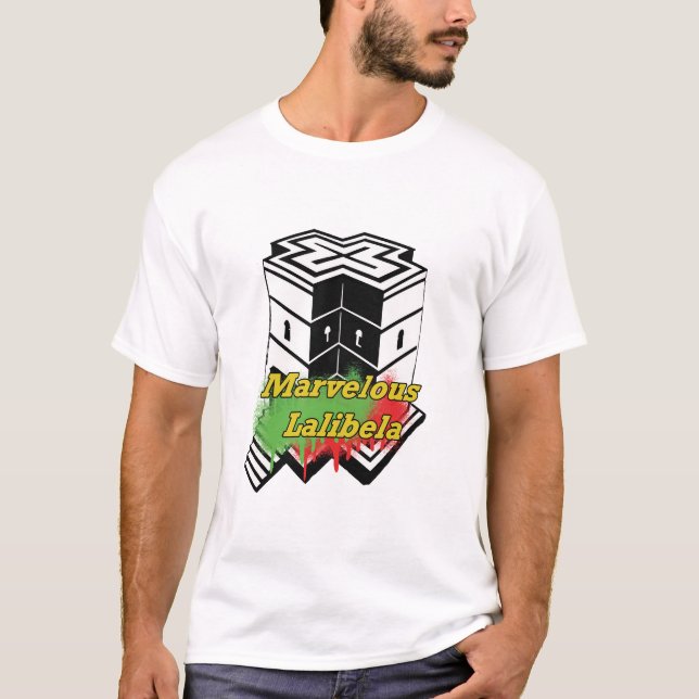 Camiseta Iglesias etíopes de Lalibela (Anverso)