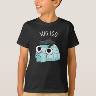 Camiseta Igloo Divertido Pun Glaciar Divertido Fondo Oscuro