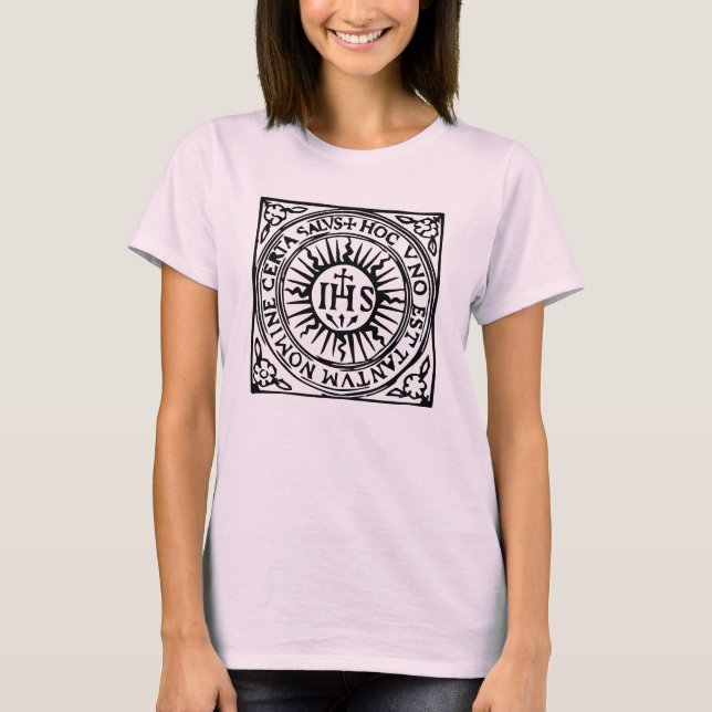 Camiseta Ignacio de Loyola, Christogram T-Shirt (Anverso)