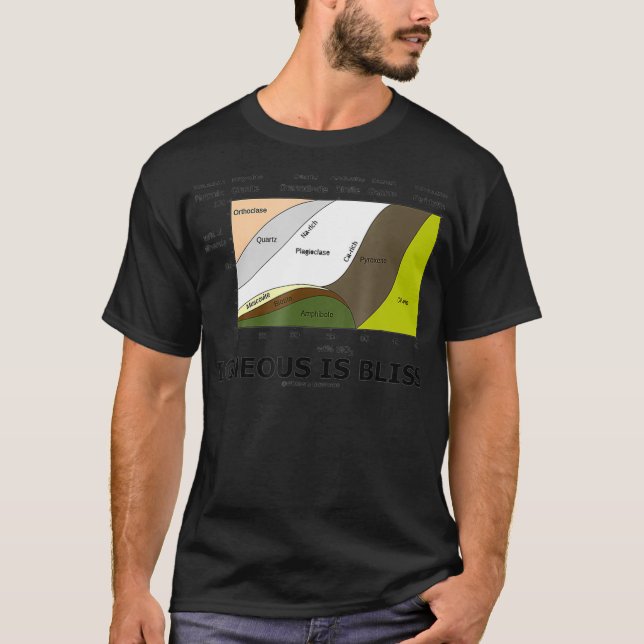 Camiseta Igneous Es Humor Geológico Brillante Rock Geek  (Anverso)