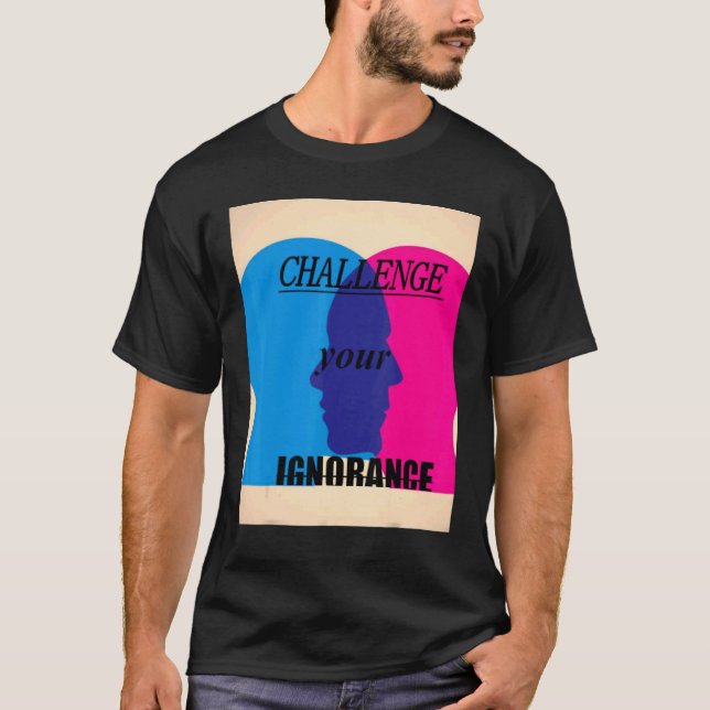 Camiseta Ignorancia creativa (Anverso)