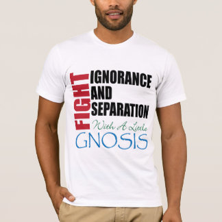 Camiseta Ignorancia de la lucha con Gnosis