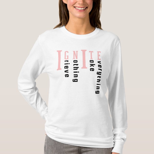 Camiseta Ignorar la serie Shatter Me/Bookish Bibliophile/Li (Anverso)
