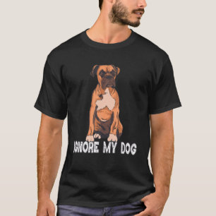 Camiseta Ignorar mi entrenador de perros Funny Service Boxe