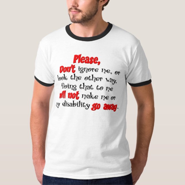 Camiseta Ignore (Anverso)