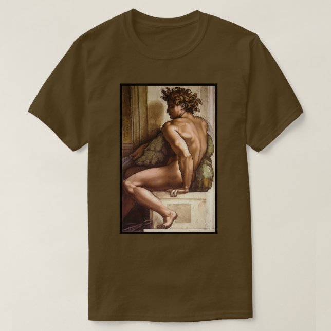 Camiseta Ignudo by Michelangelo (Diseño del anverso)