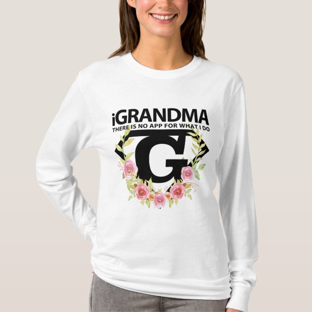 Camiseta iGRANDMA (Anverso)