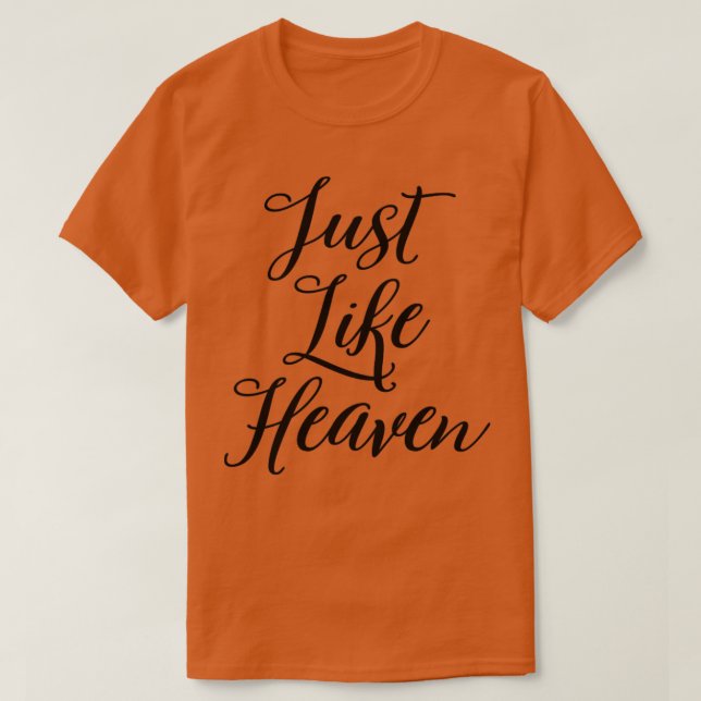 Camiseta Igual que el cielo negro (Diseño del anverso)