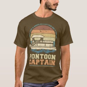 Camiseta Igual Que Un Capitán Regular Sólo Pontoon Frío Ca