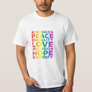 Camiseta Igualdad Amar el Arcoiris