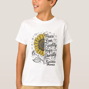 Camiseta Igualdad Amar la esperanza Diversidad Kamala Harri