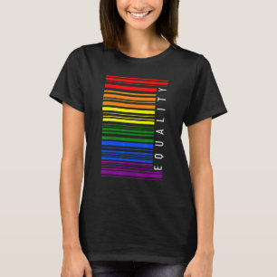 Camiseta Igualdad Arcoiris De Lgbtq De Género A