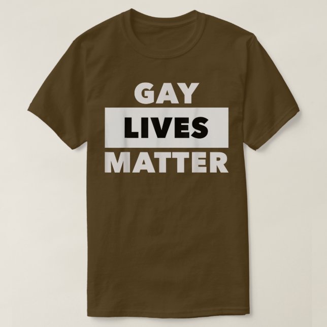 Camiseta Igualdad de derechos de los homosexuales y lesbian (Diseño del anverso)