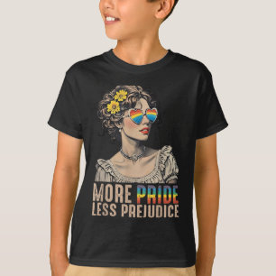 Camiseta Igualdad de Derechos Lgbt Más Orgullo Menos Prejui