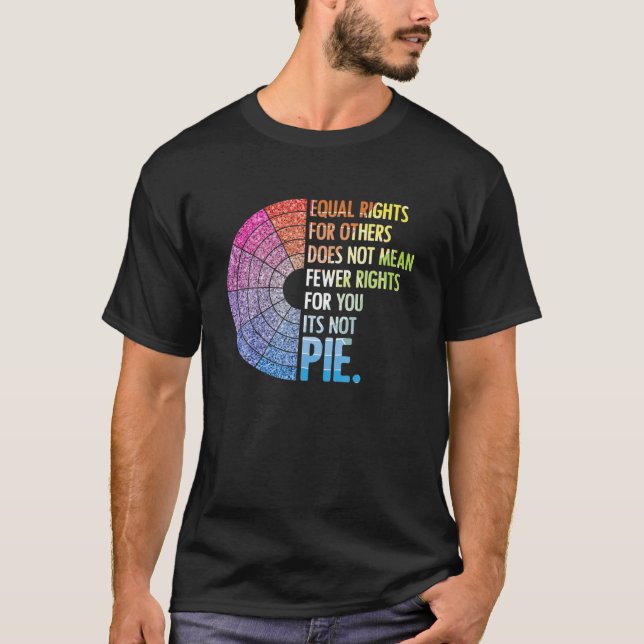 Camiseta Igualdad de derechos Otros significan igualdad de  (Anverso)