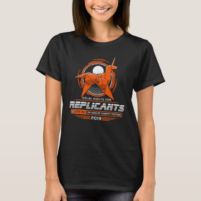 Camiseta Igualdad De Derechos Para Los Replicantes (Anverso)