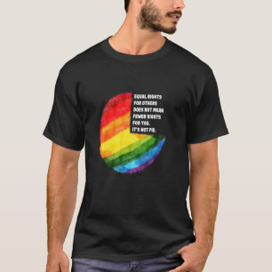 Camiseta Igualdad de Derechos para Otros Arcoíris LGBTQ Org