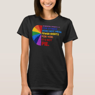 Camiseta Igualdad de derechos para otros no es un engaño