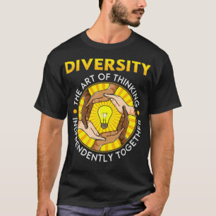 Camiseta Igualdad de diversidad Inclusión de la justicia so