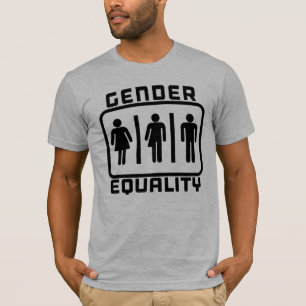 Camiseta IGUALDAD DE GÉNERO: Ley del cuarto de baño del
