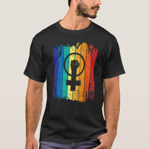 Camiseta Igualdad de la mujer Derechos de la mujer Feminist