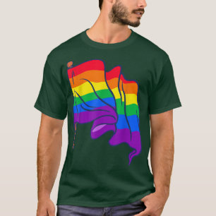 Camiseta Igualdad del orgullo gay Lgbtq Bandera Arcoiris De